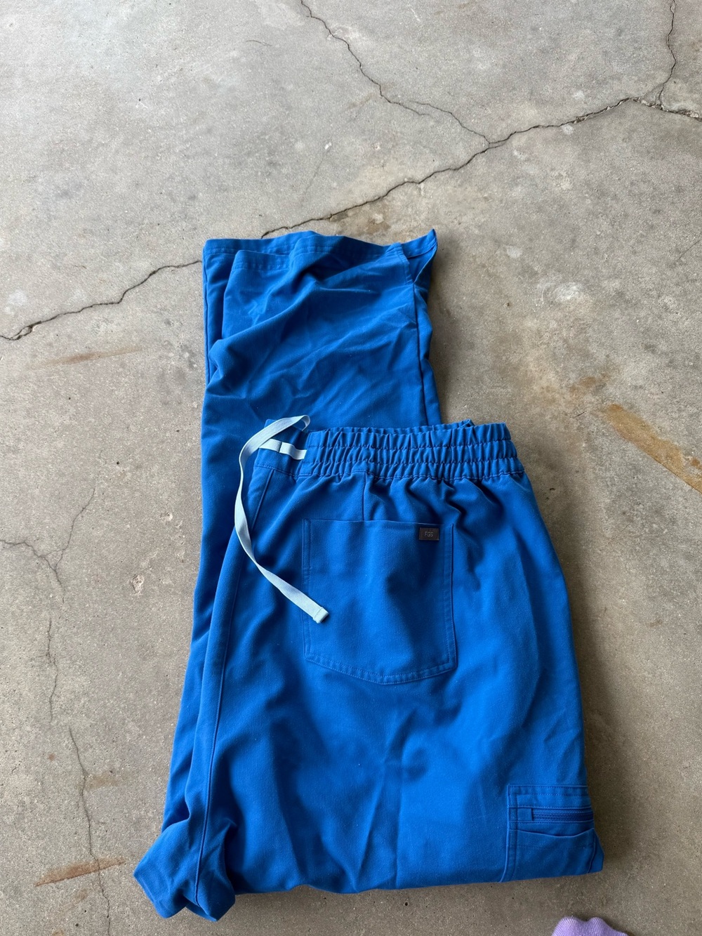 Figs technical scrub pants royal blue 4x tall